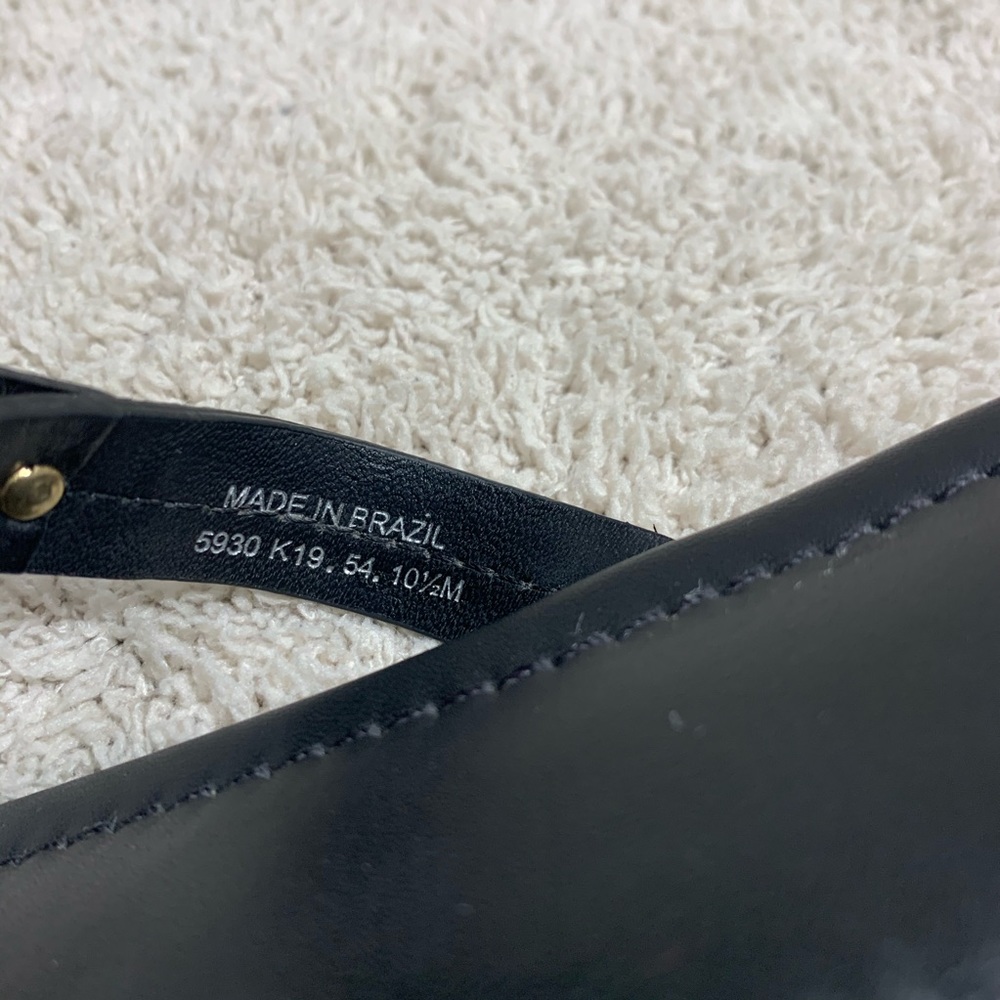 Tory Burch Black Leather Sandals - Picture 10 of 10